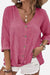 Breezy Button Front Tunic